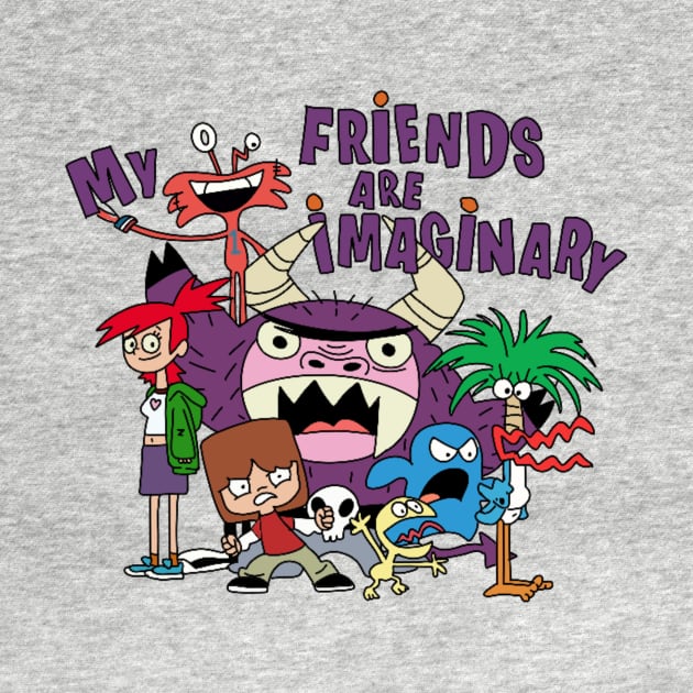 Imaginary Friends Cartoon by 09GLawrence